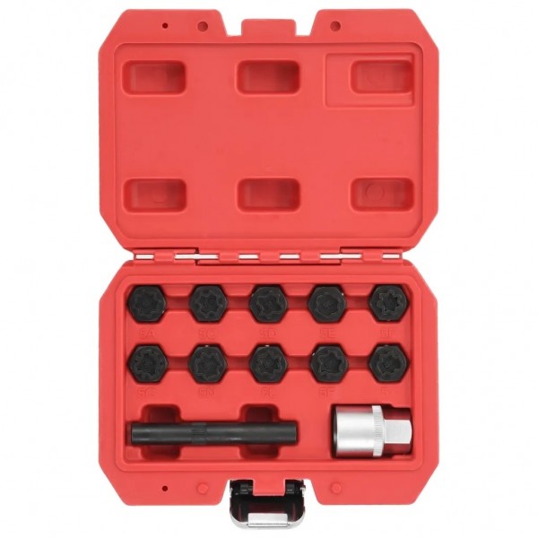 Trusa tubulare speciale antifirt suruburi prezoane Mercedes-Benz