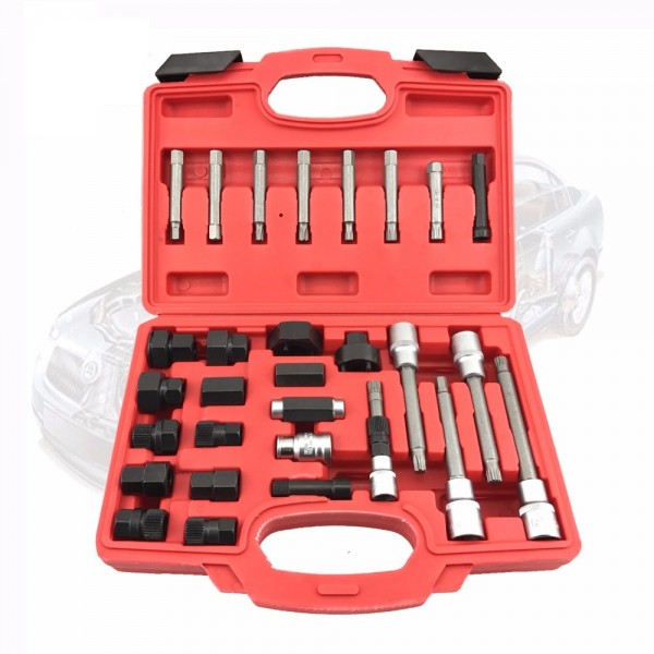 Trusa chei fulii demontare alternator 30 piese