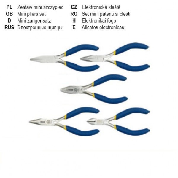 Set 5 mini patenti si clesti de precizie