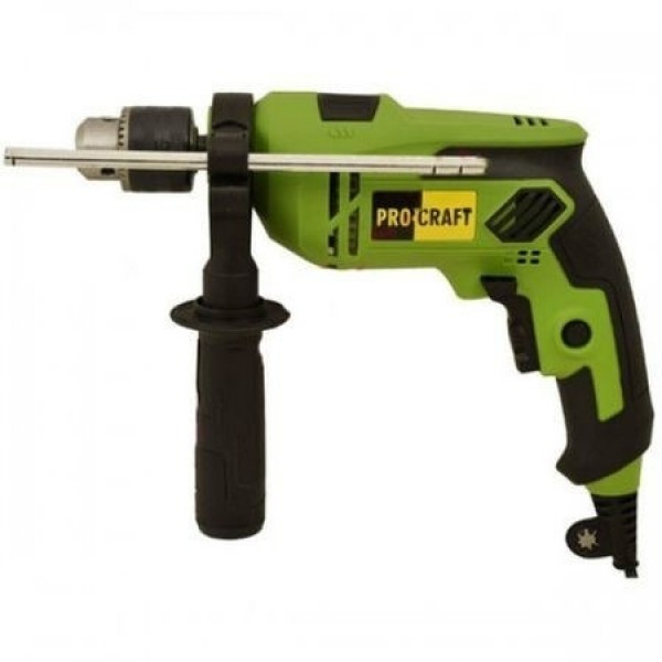 Bormasina cu percutie ProCraft, PS 1000, 1000W, 13mm, 2800rpm