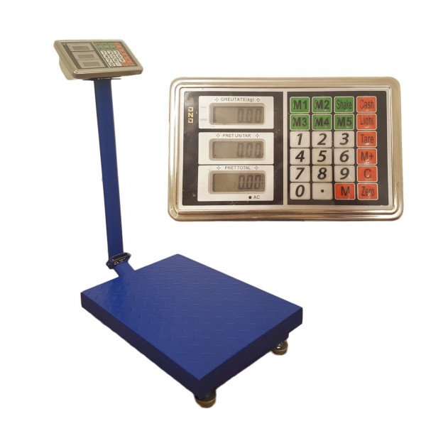 Cantar pliabil electronic 300kg cu platforma 40 x 50 cm