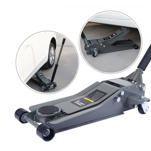 Cric hidraulic crocodil 2 cilindri talie joasa, capacitate 4 Tone