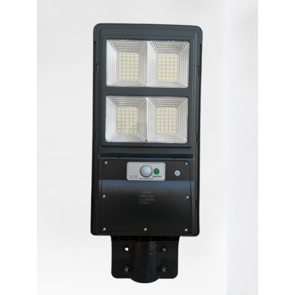 LAMPA STRADALA CU PANOU SOLAR SI SENZOR DE LUMINA LED 60 W