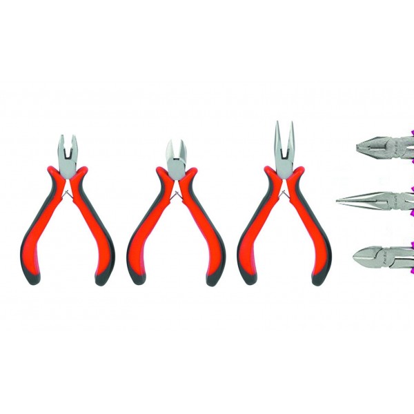 Set 3 clesti de precizie profesionali