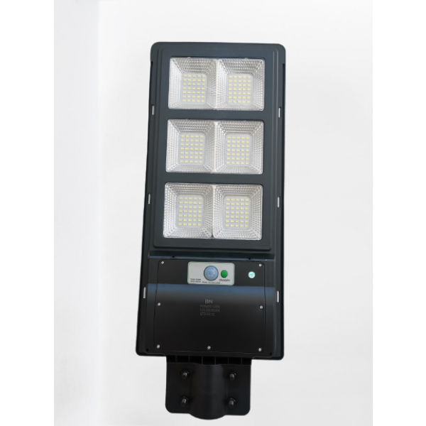 Lampa Stradala Fabricata 2022 LED 90 W De Mare Putere / Cu Panou Fotovoltaic + Telecomanda si Senzor + Cadou STALP METALIC