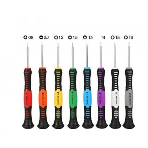Trusa surubelnite 8 piese de precizie pentru laptop, telefoane