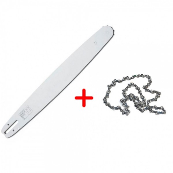 Set lama 38 cm si lant 32 dinti pas 3/8 pentru drujba