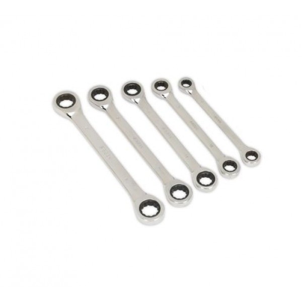 Set 5 chei duble profesionale cu clichet