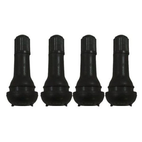 Set 10 valve TR413 Germany tubeless cu ventil si capacel auto moto