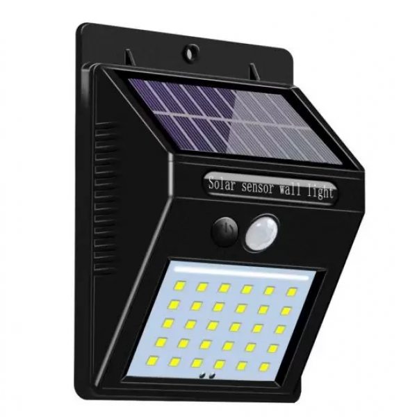 Lampa solara cu 20 led , senzor de miscare si senzor de lumina