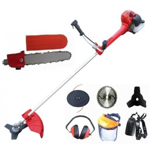 Pachet Motocoasa de umar Campion 520 5.5 Cp + Accesoriu de taiat la inaltime