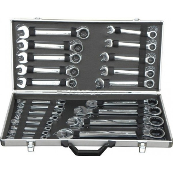 Trusa 22 chei combinate cu clichet profesionala 