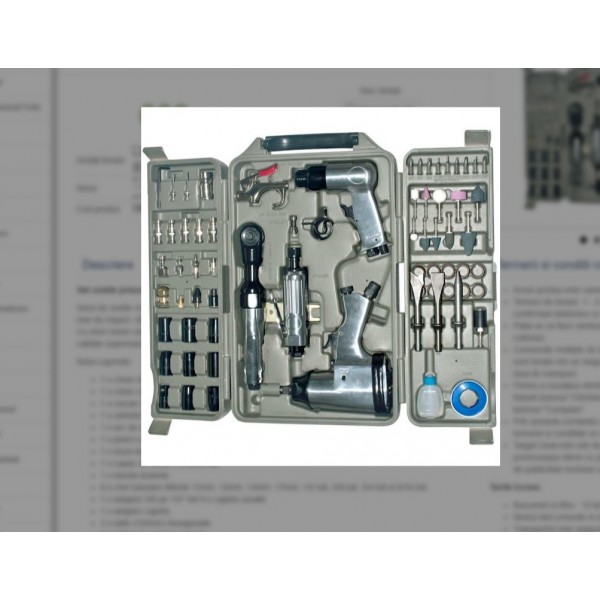 Set Unelte Pneumatice Profesionale 71 Piese