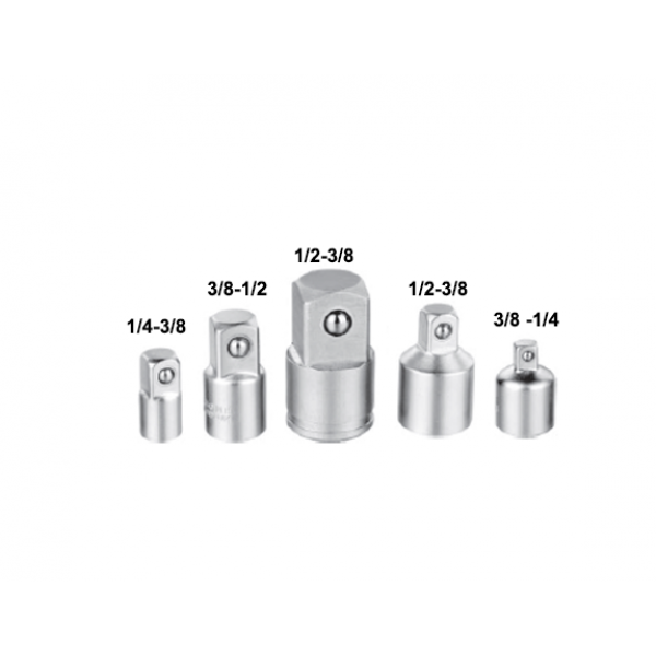 Set 5 piese adaptor chei tubulare