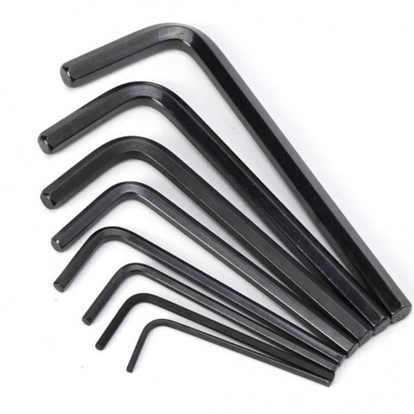 SET 8 IMBUSURI HEXAGONALE EXTRA LUNGI 7MM-19MM